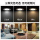 NVC LED downlight living room embedded ceiling light all-aluminum sand silver 4 watts white opening 7-8cm [Green Home]