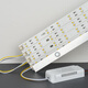 
Bolening Lamps LED ceiling lamp crystal lamp renovated lamp tube lamp two-color light changing lamp strip lamp plate length 595/645/695 64.5cm (8 strips 10W) ​​80W three-color light changing/without remote control