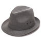 Sanbenqing summer men's hat spring and autumn middle-aged and elderly hats elderly hats breathable outdoor hats and cool hats dark gray 57CM