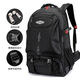 Kangaroo backpack men's travel bag backpack large capacity school bag outdoor travel mountaineering bag black