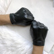 Gold Longyue men's lambskin genuine leather gloves touch screen thin unlined single layer soft sheepskin driving outdoor gloves with split fingers for spring, autumn and winter plus velvet for warmth black plus small size for repairing hands black S plus velvet