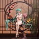 Babe Ai Hatsune Miku Miku figure peripheral miku beautiful girl two-dimensional model chassis ornaments for friends birthday gifts Shaohua Hatsune [25cm]