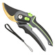 Wen Naji pruning scissors, gardening pruning shears, pruning shears, flower shears, gardening labor-saving flower art tools, fruit tree pruning thick branch scissors WH1 upgraded black diamond