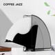 Renjuyi COFFEE JAZZ coffee filter paper dust-proof box hand brew V60 conical fan-shaped filter paper dust-proof storage box conical filter paper dust-proof box for 1-2 people (50 pieces)
