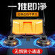 Seaside hand-pushing sweeper industrial cleaning cleaning vacuum cleaning garbage cleaning machine property factory workshop breeding farm road warehouse sweeper vehicle cleaning width 680mm+15L capacity [for chicken coop]