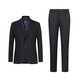 G2000 Men's Wear New Shopping Mall Suit Suit 2025 Autumn and Winter Business Commuting Formal Suit Suit Pants Carbon Black/98/Suit 48