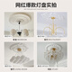 Shantoulin Village French PU Lamp Plate Gypsum Base Courth European Healing Healling Decorative Line Cormed Comminate Parquet Фонарь.