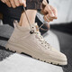 Jeep Jeep Schuhe Herren Frühlings- und Herbst Martin Boots mitten in atmungsaktiven Wanderschuhen Outdoor-Wüstenstiefel Casual Work Shoes Schuhe