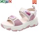 Cartelo Sandals 2025 Новая летняя губчатая губчатая торт с толстым сказочным стилем.