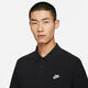 耐克（NIKE）Club 男子商务翻领短袖T恤休闲简约针织上衣百搭透气运动POLO衫 FN3895-010 L