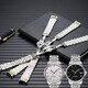 Tissot 1853 Le Locle T41 original watch strap T006408A T006428A steel strap watch chain for men 19mm silver 19MM