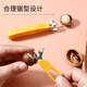 Jingju pecan sheller hand-peeled whole small walnut pliers for eating walnuts household walnut shelling and peeling tool pecan shelling tool 1 set in a box