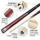 Small head table cue Chinese eight-cue snooker cue male weighted American black 10mm roadside table ordinary pole single section