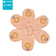 
Kanglebao stoma pocket One-piece 15541/15251 Shengshu stoma pocket disposable anal bag feces bag Kanglebao 15251 translucent [5 pieces]