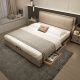 
Fermax (freemax) modern simple leather art bed 2024 master bedroom soft bed 1.8m storage bed small double bed 35, LP-677#