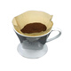 Lianze drip coffee filter paper for 1-4 servings American coffee machine hand-brewed coffee fan filter paper type 102 fan filter paper 100 pieces