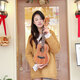 
Andrew Ukulele Beginners for Women, Men and Children's Beginners Small Guitar Musical Instruments Children's Day Gift 23 Inch [Vector Board] Log Wood Color