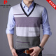 
Pierre cardin brand fake two-piece shirt collar long-sleeved T-shirt men's spring and autumn top pull-up lead fake two-piece base polo men 3878 blue [Spring and autumn style] 185/3XL [175-190Jin [Jin equals 0.5 kg]]