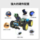 Yahboom Raspberry Pi 5 Artificial Intelligence Car AI Vision Camera Robot Wifi Kit de video Python Estándar oficial + TF Tarjeta (incluida Raspberry Pi 5-8GB Placa base)