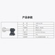 ulanzi Youbasket Xiaoxiao F22 is suitable for Go pro11/10 quick-loading plate Action3/2 sports camera accessories expansion Simple car photo package [quick-loading plate + quick-loading suction cup 3 inches]