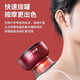 AUX Gua Sha Instrument Electric Gua Sha Instrument Cupping Device Home Gua Sha Artifact Scraping Brush Negative Pressure Cupping Instrument Meridian Dredging Whole Body National Day and Mid-Autumn Festival Practical Gift for Parents Rose Red 12 levels of suction + 12 levels of temperature control + red light sterilization + long-lasting