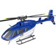 ZHIOEC135 remote control helicopter simulation C187 four-channel model aircraft mini 1:48 like real helicopter, full set is available [dual battery]