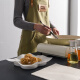 
Fresh life disposable square oil-absorbing paper oven baking paper kitchen soup soup food bottom paper barbecue SH-1047 oil-absorbing paper for food 20*20cm*20
