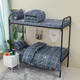 Yalu student dormitory quilt cover sheet three-piece set bedding single dormitory bed and bunk multi-piece quilt set first encounter 0.9m bed sheet three-piece set-quilt cover 150*200cm