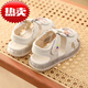 Didi.Ni HEYDIDY new Baotou soft sole non-slip girls baby sandals 0-2 years old 1 summer 3 baby toddler 4 princess 6-18 months lotus color 202 sandals inner length 14.5cm 23 size