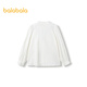 Balabala girls and children long-sleeved shirt autumn children's lace shirt 24102001