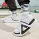 Peak style extreme slippers men couple summer sandals sports non-slip beach shoes women's shit feel casual shoes E92037L