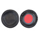魔律 适用于缤特力BLACKWIRE C510 C520 C710 C720耳机套C3225 C3215皮套UC B825耳罩皮套替换 黑色打孔皮套1对【无海绵】