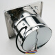 
Bingyu BYQ-983 Powerful exhaust fan Industrial ventilation fan Ventilation fan Square stainless iron fume fan 12-inch FD-300