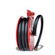 Hose reel water pipe equipment self-rescue hose turntable reel box 20 meters 25 meters 30 meters pipe reel black pipe 20 meters weighs 7 kg