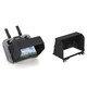 NGKJ adapté pour DJI Air 3/3s Remote Control Hood Mini 4PRO Protection Rocker sans démontage accessoires RC2 HOOD CUIR ZG673