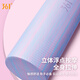 361 Foam Roller Solid Muscle Relaxation Massage Roller Fitness Yoga Column Beginner Soft Floating Point Massage Pink Blue