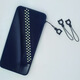 Mobile phone case anti-fall lanyard mobile phone halter neck rope anti-loss artifact mobile phone pendant finger ring hanger lanyard black finger ring buckle - 3 packages