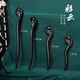 Beautiful wood hairpins, ebony hairpins, wooden hairpins, handmade hairpins, long and short styles, simple hairpins, hairpins, hairpins, ebony clouds 15cm