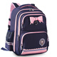 Schulbeutel der Universität Oxford Oxford University University Schools 'Damen der Kinderklassen 1-3-6 Schulden Reduzierende Ridgeschutz Leichter Rucksack mit großer Kapazität X723 Dunkelblau Pulver (Klassen 3-6/135-165 cm)