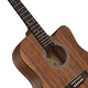 
Guitarist (guitarist) Spruce veneer for beginners, folk guitars for men and women, all single guitars, 41-inch veneer, smoked brown, full set of gift packages for teaching
