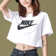 耐克NIKE女士T恤24新款运动服装跑步健身衣纯色棉质百搭透气圆领短袖 BV6176-100 XL