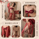 Feimu sexy pyjamas passen alten Stil Hanfu verführerische Cheongsam-Uniform heiße Leidenschaft Mitternachts-Charm-Charm-Rollenspiel 6627 Blue Sound Prinzessin schwimmendem Quasten-Set One Size (80-125 Jin [Jin gleich 0,5 kg]))