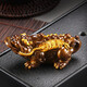 Jingju Golden Toad Color Changing Toad Tea Pet Ornament Zen Tea Ceremony Tea Set Lucky Tea Table Tea Art Decoration Toad Tea Pet Large Color Changing Golden Toad 1 piece