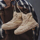Changxiang Huili Martin Boots Men's Summer New Boots Boots Boots Boots para hombres High Top Shoes Trabajando al aire libre zapatos de moda de montañismo Khaki [actualización] 42