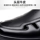 
Classic car summer men's leather shoes hole shoes hollow leather sandals men's summer breathable men's shoes genuine leather non-slip casual dad's shoes LYC9921 black 41