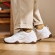 ANTA tennis shoes men's college style training non-slip rebound wear-resistant lightweight sports and leisure indoor badminton shoes for men ANTA White-1 41