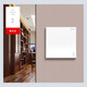 Legrand switch socket panel Shidian Yulan white 86 type concealed switch panel four-way single control switch