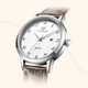 TIAN WANG watch business casual fashion belt Roman dial date display quartz watch men's watch women's face couple's watch gift white plate brown belt women's watch LS3886S/D-A-A
