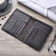 Mingmen Junyue Passeport Sac de rangement portable Cowe Retro Carte d'embarquement Clip Passeport Case de passeport Portefeuille 905 # Brown