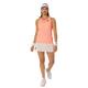 Asics (ASICS) tennis uniform sports suit for women 24 new spring and summer sports training tennis volleyball quick-drying clothes sports suit Wimbledon 2042A291-702/women's tennis vest S